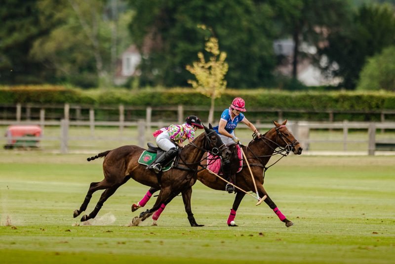 Polina Nazarova in Chantilly, riding S Rama